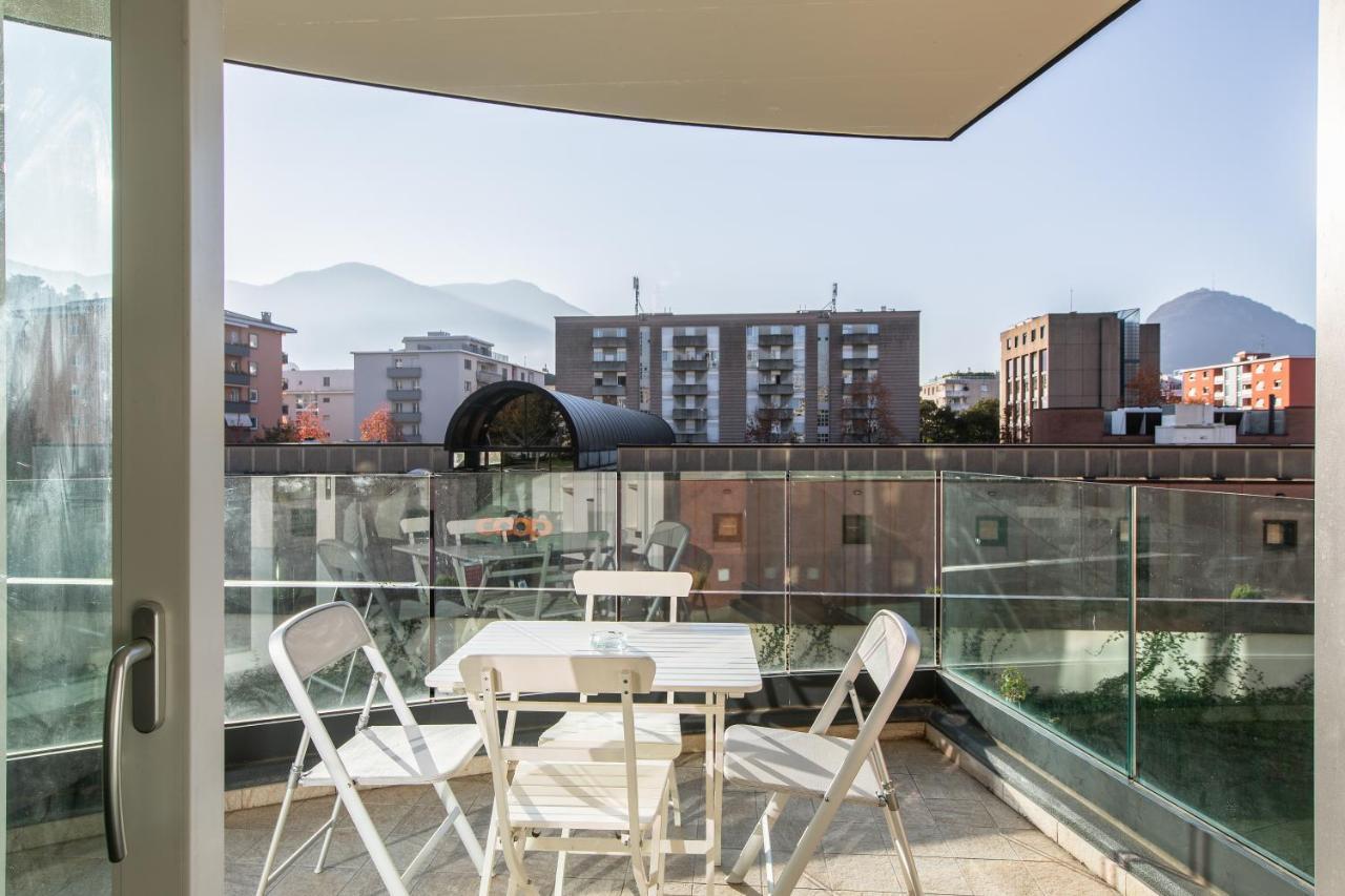 Roggia Apartments By Quokka 360 - Central Flats With Parking Space Lugano Exteriör bild