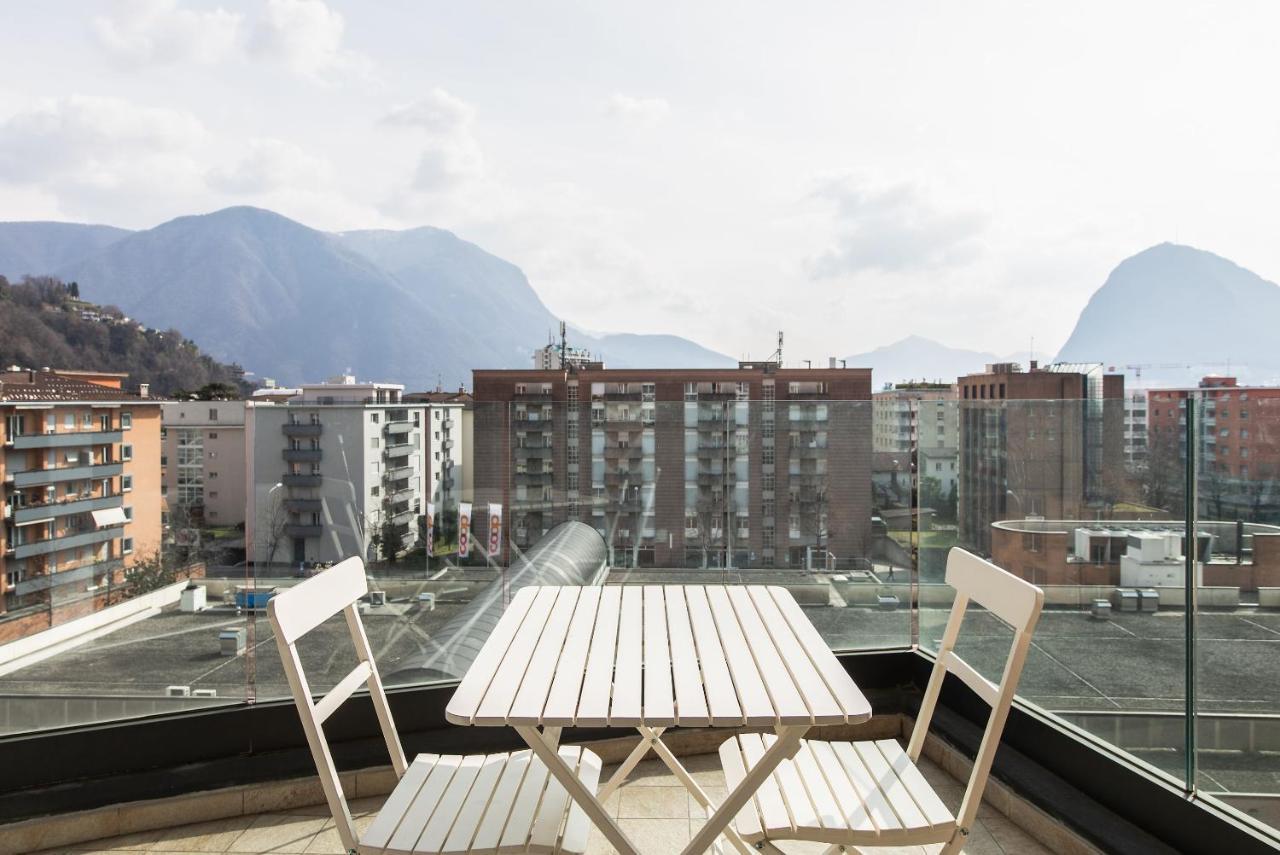 Roggia Apartments By Quokka 360 - Central Flats With Parking Space Lugano Exteriör bild