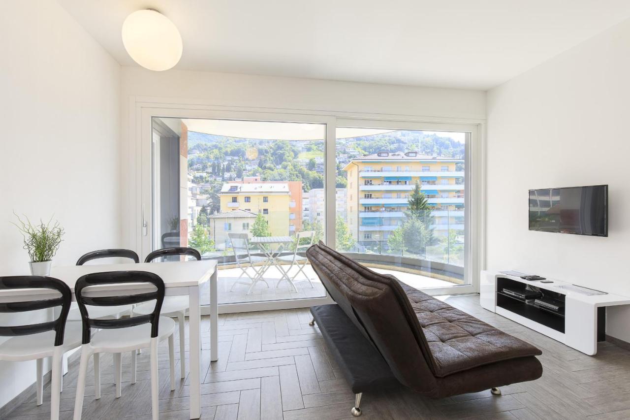 Roggia Apartments By Quokka 360 - Central Flats With Parking Space Lugano Exteriör bild