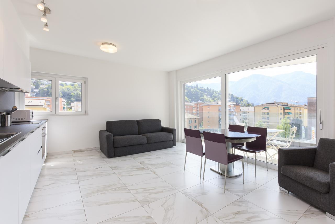 Roggia Apartments By Quokka 360 - Central Flats With Parking Space Lugano Exteriör bild